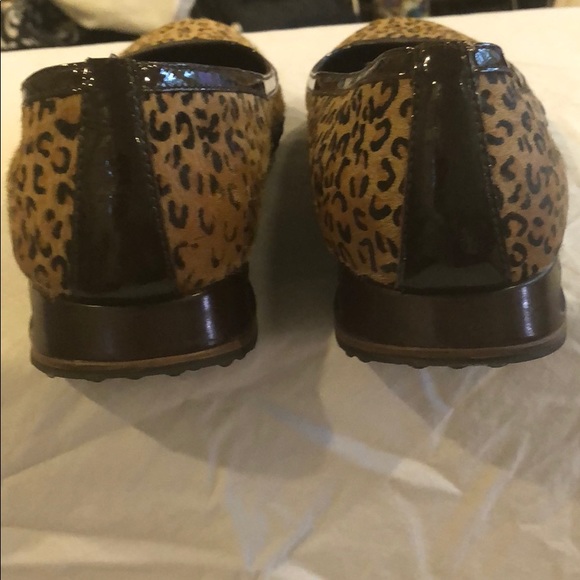 Cole Haan, Nike Air, Leopard Print Ballet Flats - Picture 4 of 7